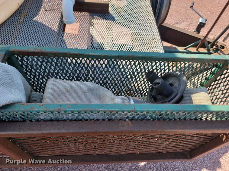 image for item JW9592 2023 Shop built 7.5x10  utility trailer