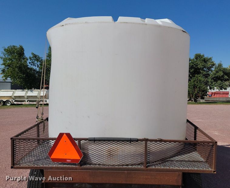 image for item JW9592 2023 Shop built 7.5x10  utility trailer