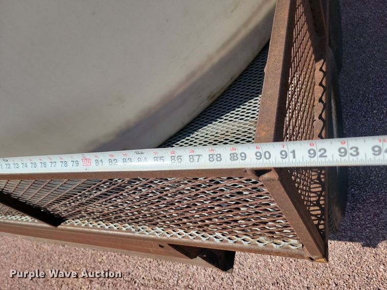 image for item JW9592 2023 Shop built 7.5x10  utility trailer