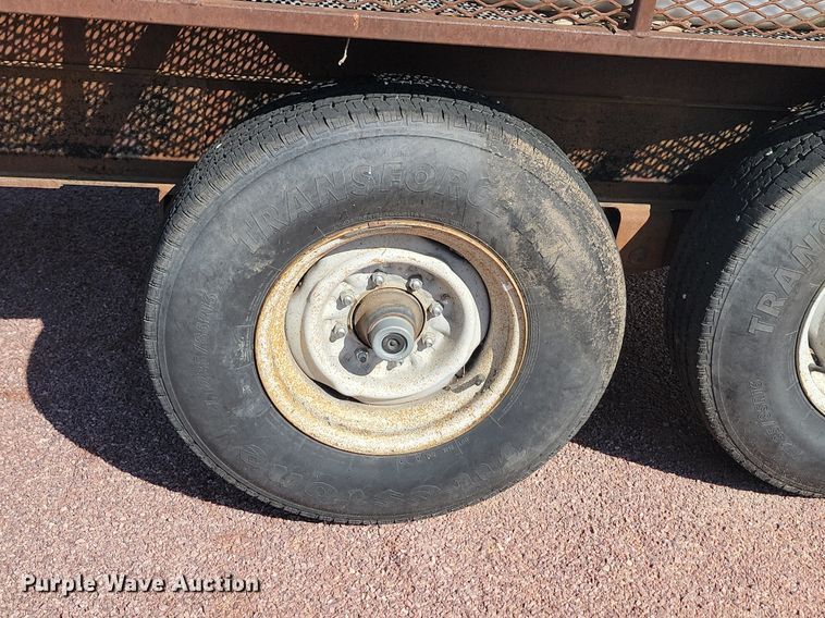 image for item JW9592 2023 Shop built 7.5x10  utility trailer