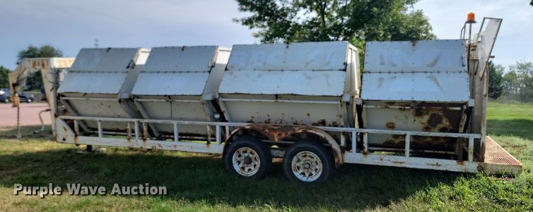 image for item JW9593 1996 Cor-tech  refuse trailer