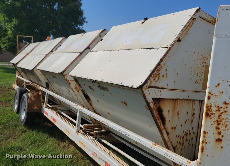 image for item JW9593 1996 Cor-tech  refuse trailer