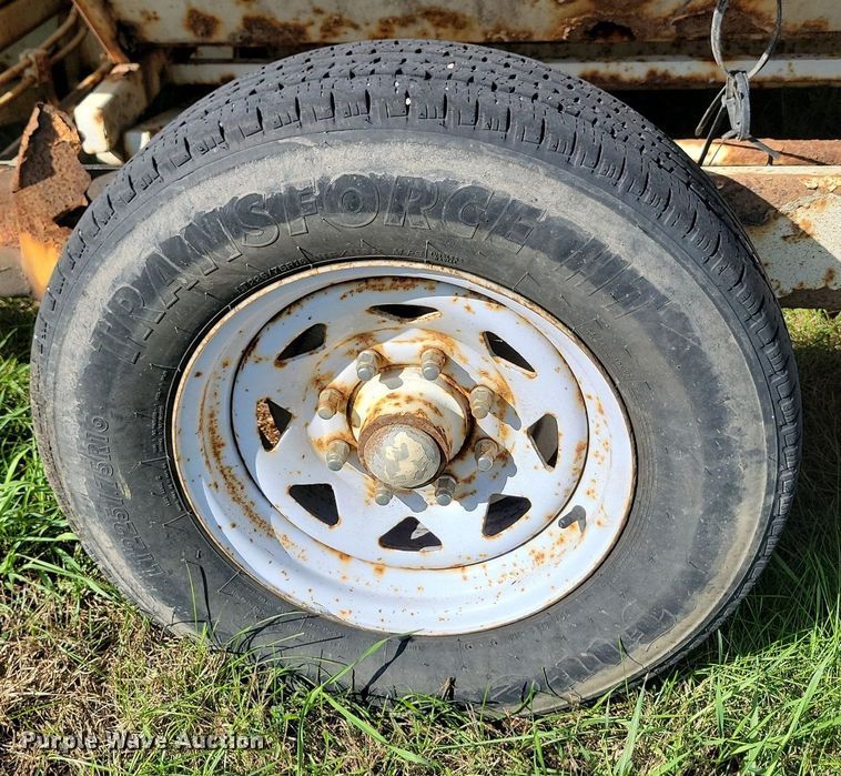 image for item JW9593 1996 Cor-tech  refuse trailer