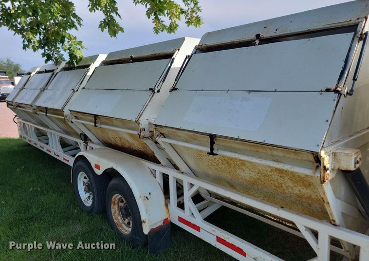 image for item JW9594 2002 Cor-tech  refuse trailer