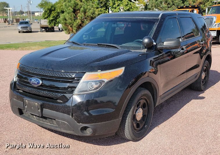 image for item JW9605 2015 Ford Explorer Police Interceptor  SUV