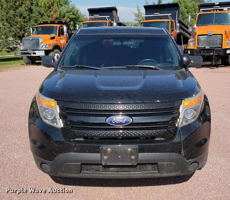 image for item JW9605 2015 Ford Explorer Police Interceptor  SUV