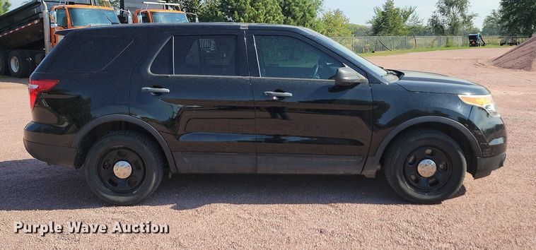 image for item JW9605 2015 Ford Explorer Police Interceptor  SUV