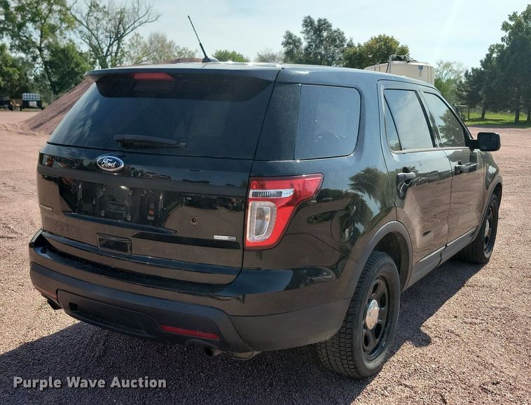 image for item JW9605 2015 Ford Explorer Police Interceptor  SUV