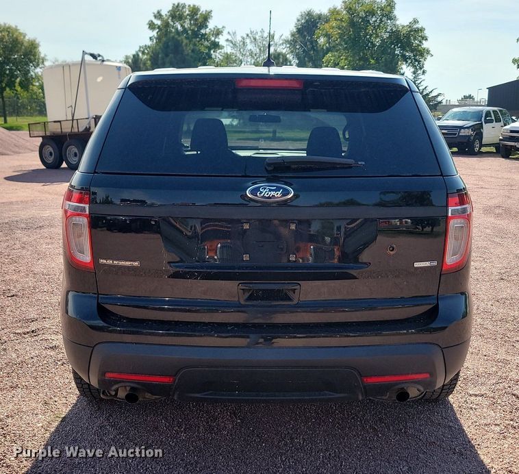image for item JW9605 2015 Ford Explorer Police Interceptor  SUV