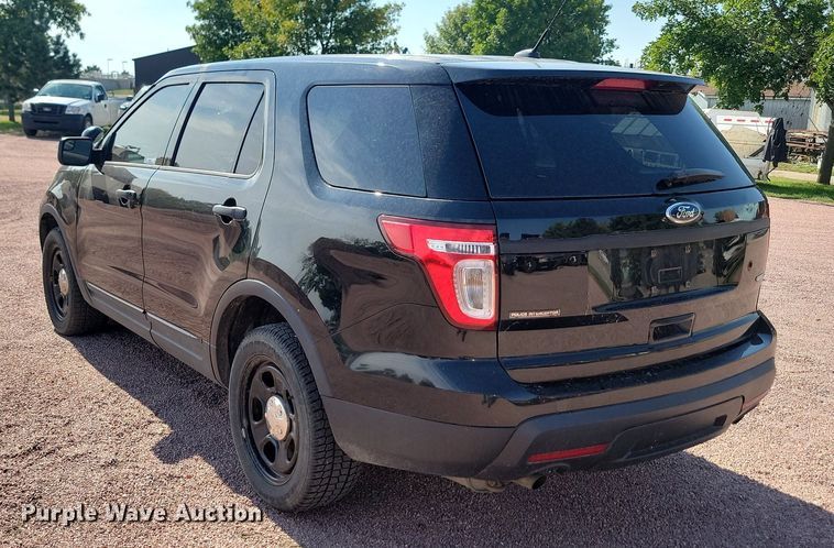 image for item JW9605 2015 Ford Explorer Police Interceptor  SUV