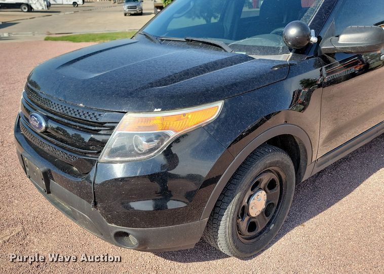 image for item JW9605 2015 Ford Explorer Police Interceptor  SUV