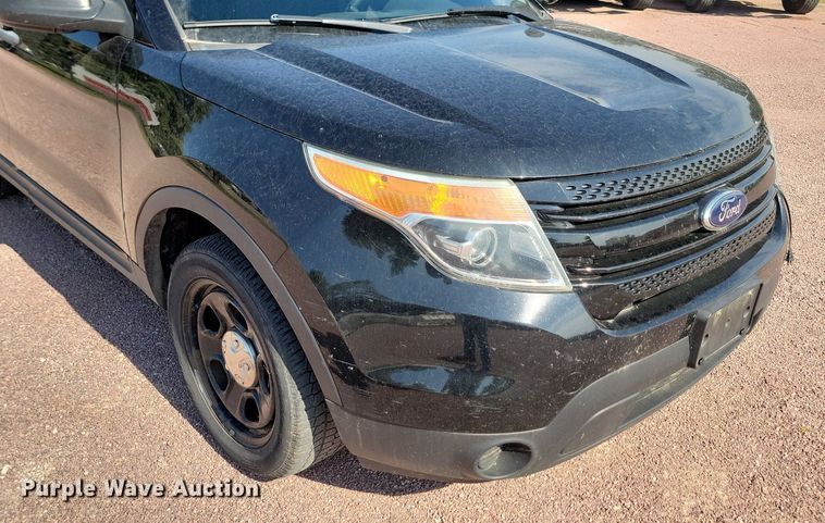 image for item JW9605 2015 Ford Explorer Police Interceptor  SUV