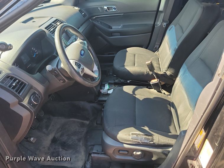 image for item JW9605 2015 Ford Explorer Police Interceptor  SUV