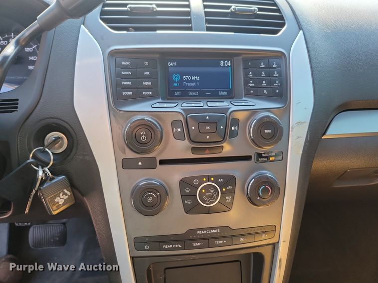 image for item JW9605 2015 Ford Explorer Police Interceptor  SUV