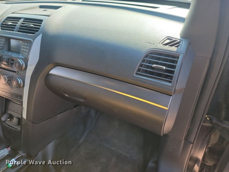 image for item JW9605 2015 Ford Explorer Police Interceptor  SUV