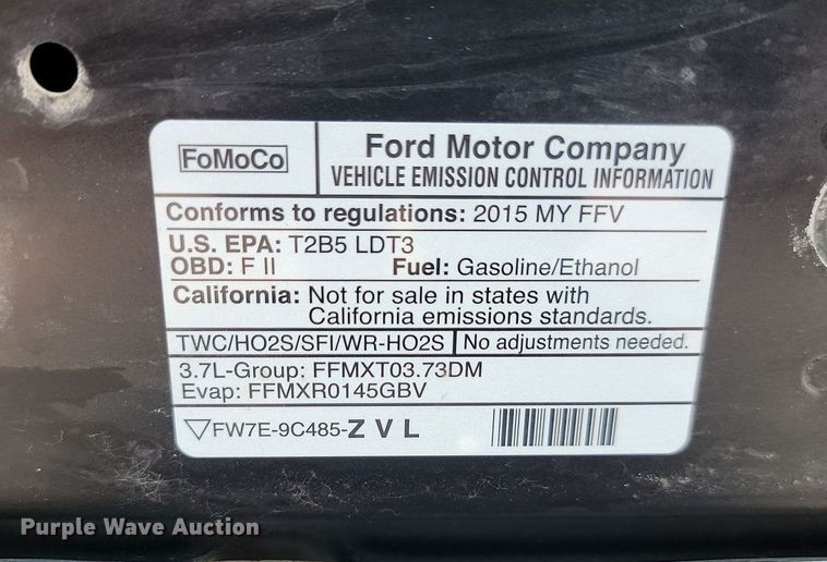 image for item JW9605 2015 Ford Explorer Police Interceptor  SUV