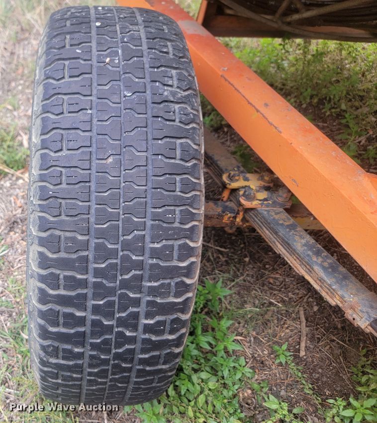 image for item JW9606 Sewer rodder trailer