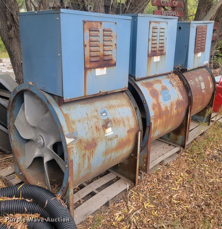 image for item JW9607 (3) Hartzell A46-366DA-ST-03 exhaust fans