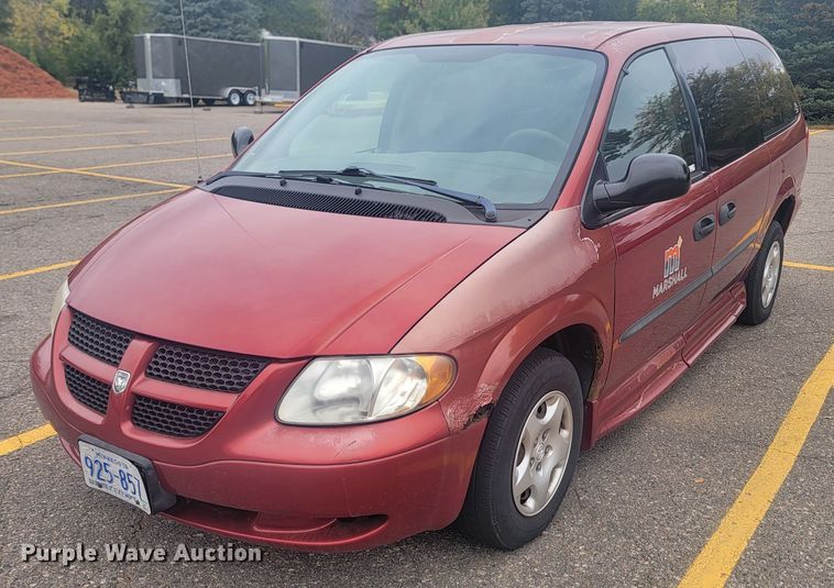 image for item JW9611 2003 Dodge Grand Caravan SE  handicap accessible van