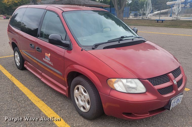 image for item JW9611 2003 Dodge Grand Caravan SE  handicap accessible van