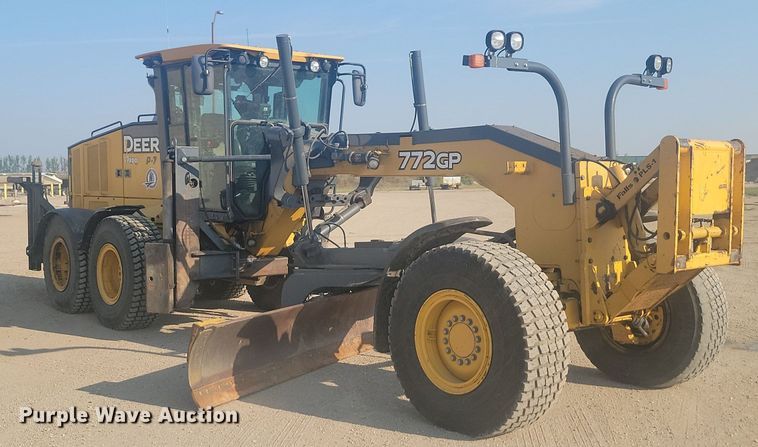 image for item JW9697 2012 John Deere 772GP  motor grader