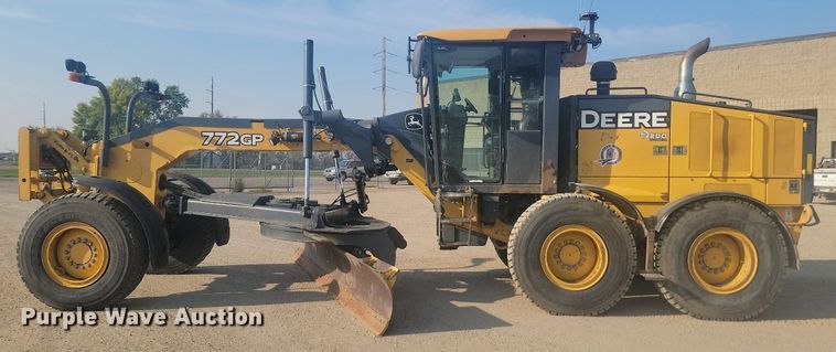 image for item JW9697 2012 John Deere 772GP  motor grader