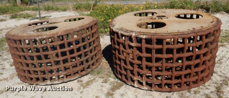 image for item JY9580 (2) grid roller drums