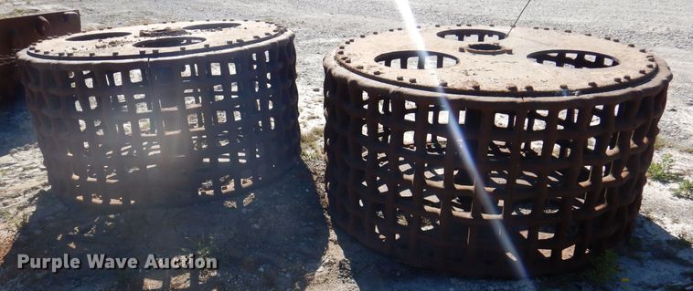 image for item JY9580 (2) grid roller drums