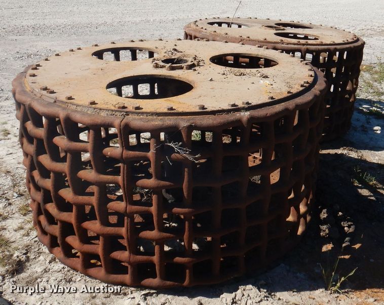 image for item JY9580 (2) grid roller drums