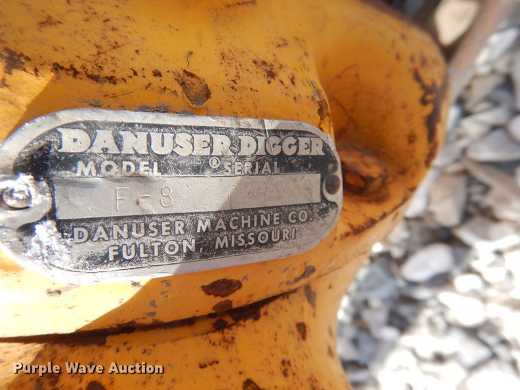 image for item JY9594 Danuser Digger F-8  auger