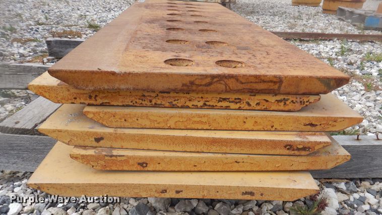 image for item JY9612 (6) 52" L x 16" W motor grader blades