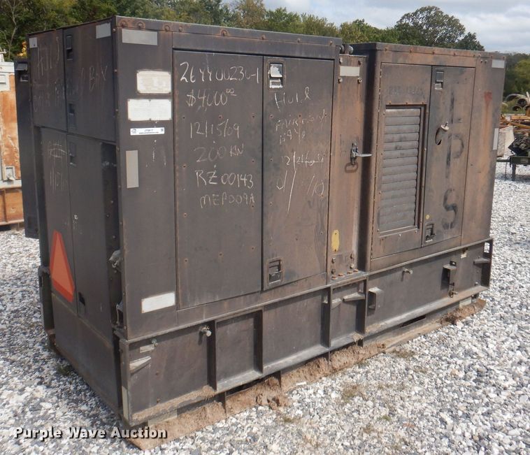 image for item JY9617 1983 U.S. Department Of Defense  generator