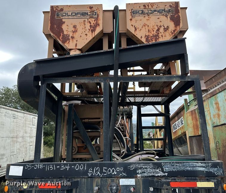 image for item JY9646 Goldfield  wash plant