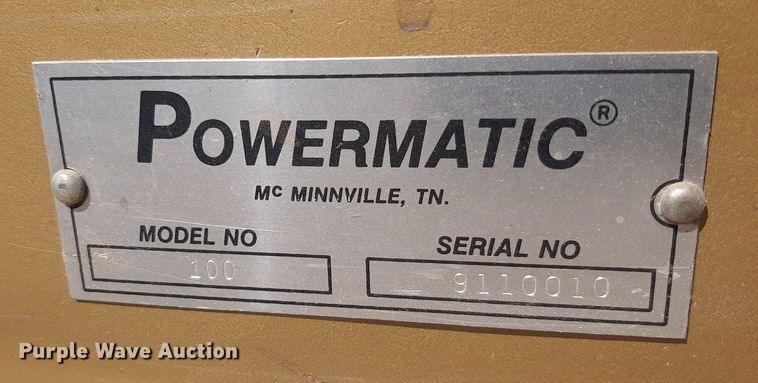 image for item KD9242 Powermatic 100  planer