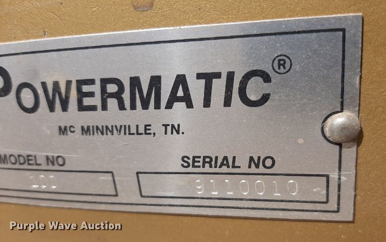 image for item KD9242 Powermatic 100  planer