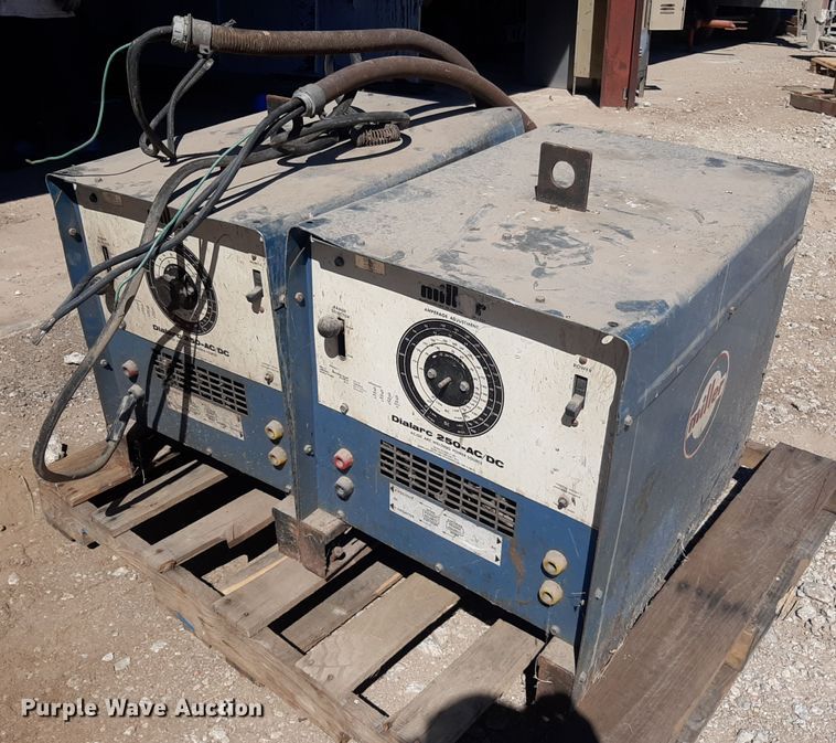 image for item KD9243 (2) Miller Dialarc 250 Welders