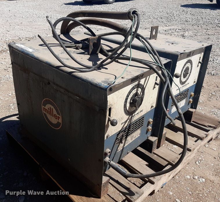 image for item KD9243 (2) Miller Dialarc 250 Welders