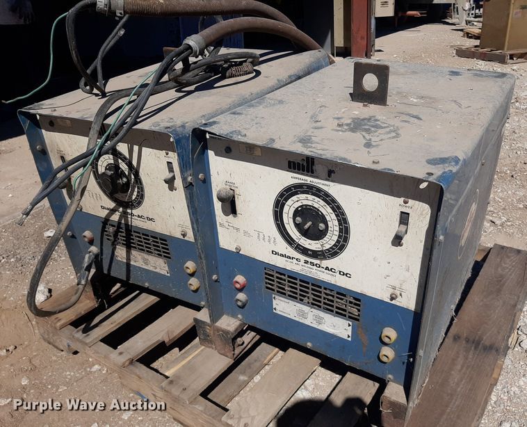 image for item KD9243 (2) Miller Dialarc 250 Welders