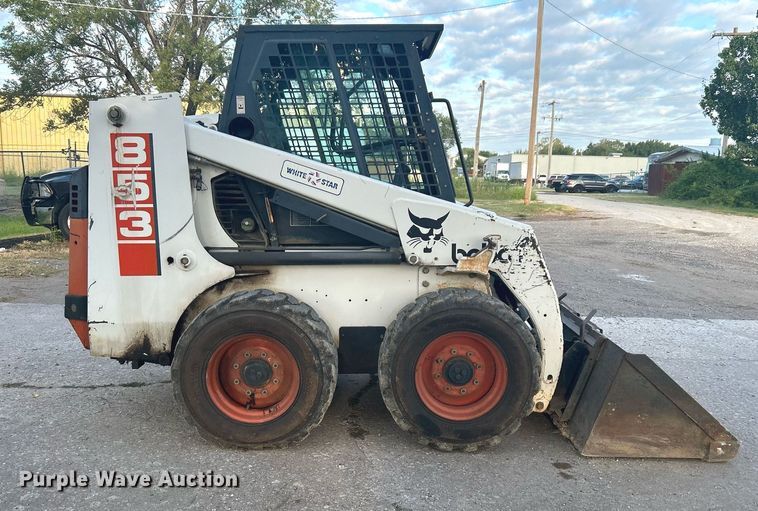 image for item KH9489 1993 Bobcat 853  skid steer loader