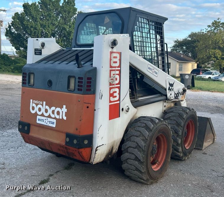 image for item KH9489 1993 Bobcat 853  skid steer loader