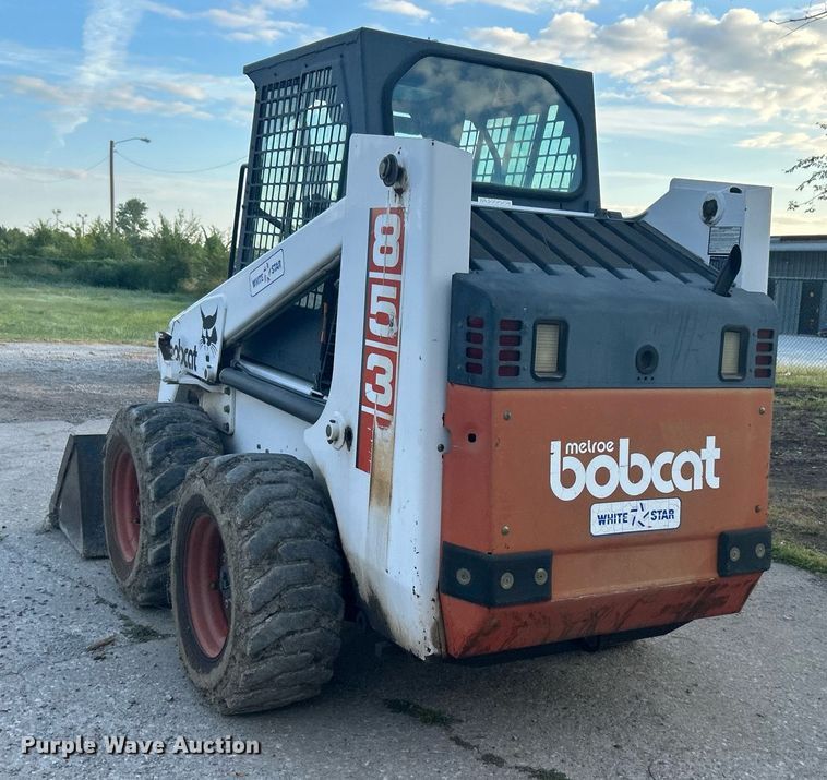 image for item KH9489 1993 Bobcat 853  skid steer loader