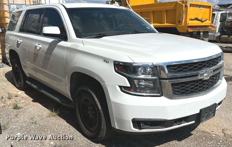 image for item LF9519 2016 Chevrolet Tahoe Police  SUV