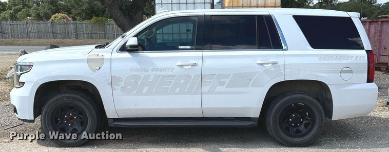 image for item LF9519 2016 Chevrolet Tahoe Police  SUV