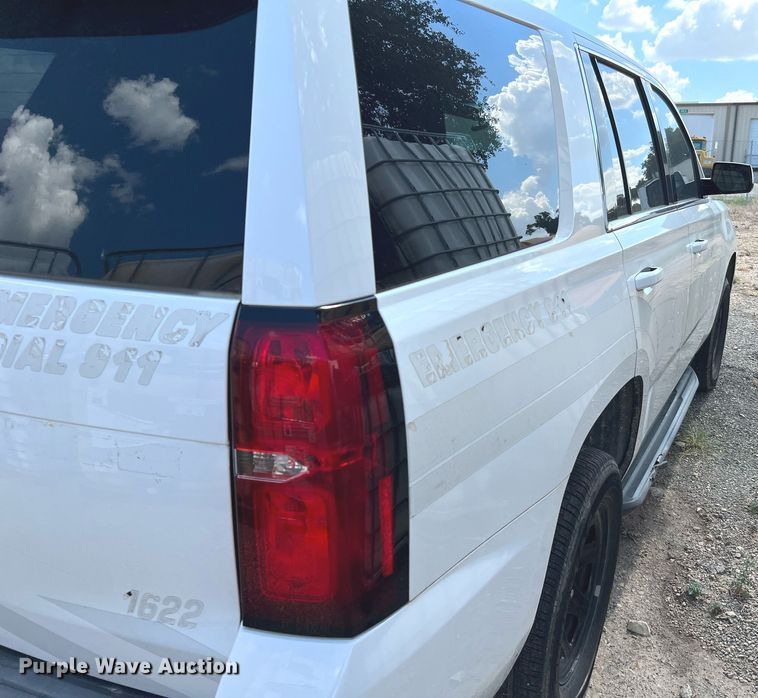 image for item LF9519 2016 Chevrolet Tahoe Police  SUV