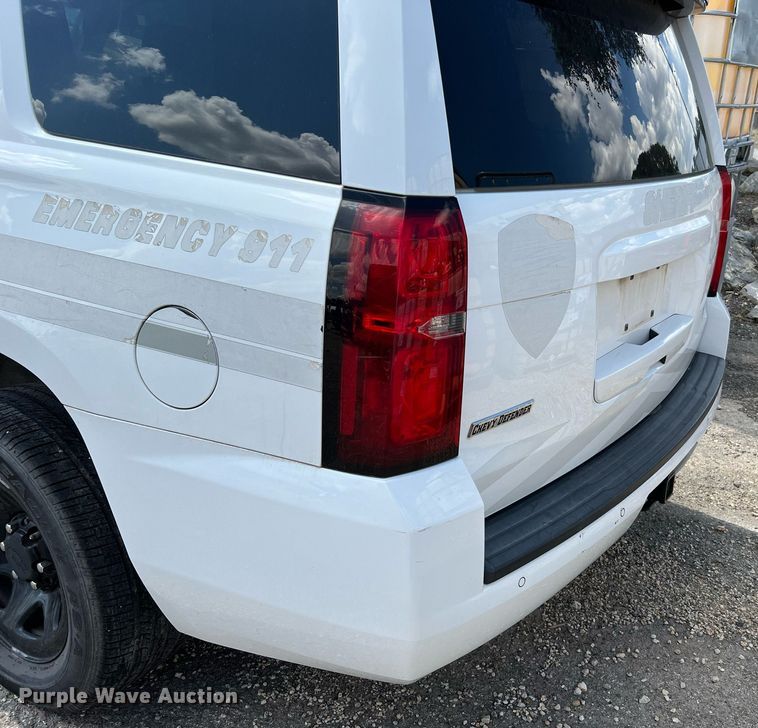 image for item LF9519 2016 Chevrolet Tahoe Police  SUV