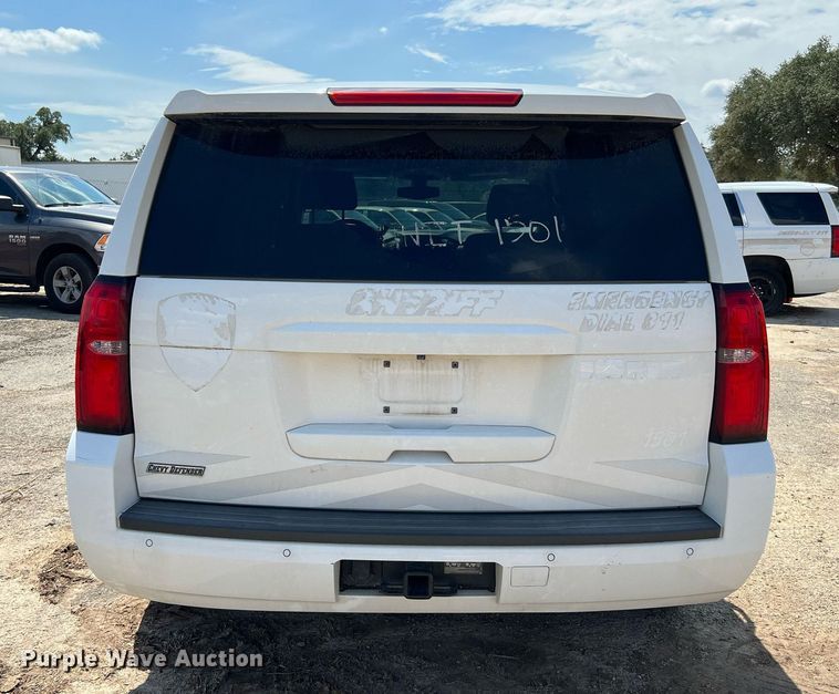 image for item LF9521 2015 Chevrolet Tahoe Police  SUV