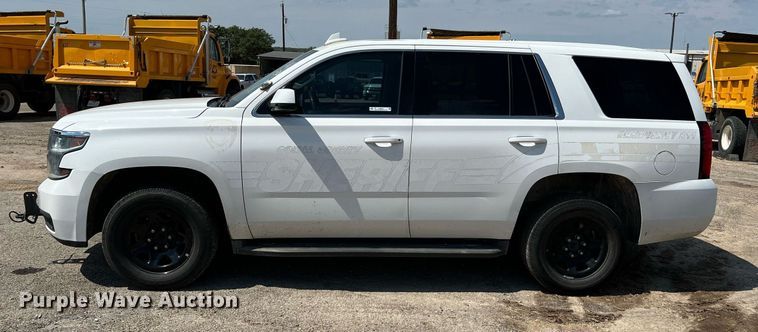 image for item LF9521 2015 Chevrolet Tahoe Police  SUV