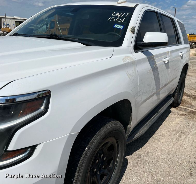 image for item LF9521 2015 Chevrolet Tahoe Police  SUV