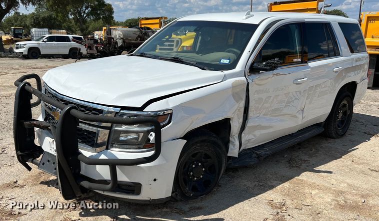 image for item LF9523 2019 Chevrolet Tahoe Police  SUV