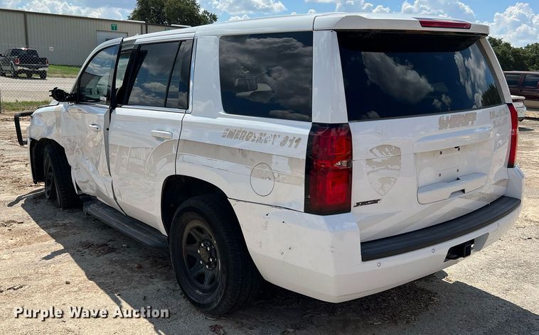 image for item LF9523 2019 Chevrolet Tahoe Police  SUV